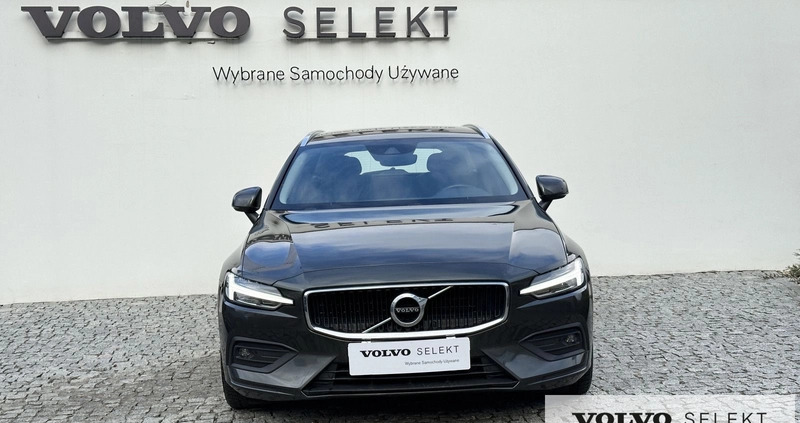 Volvo V60 cena 129900 przebieg: 116160, rok produkcji 2021 z Warszawa małe 352